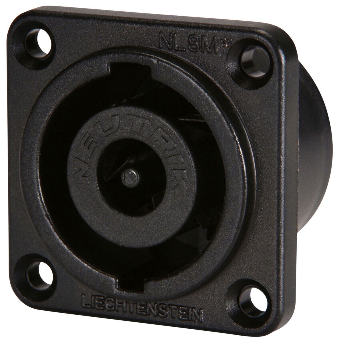 MEIRIYFA spina connettore Speakon 8 poli, NL4 Speak-On altoparlante audio maschio 8 pin twist lock spine e adattatore femmina per montaggio a pannello per NL8FC, NL8FX, NLT8X, NL8FC, NL8FX (2Pack